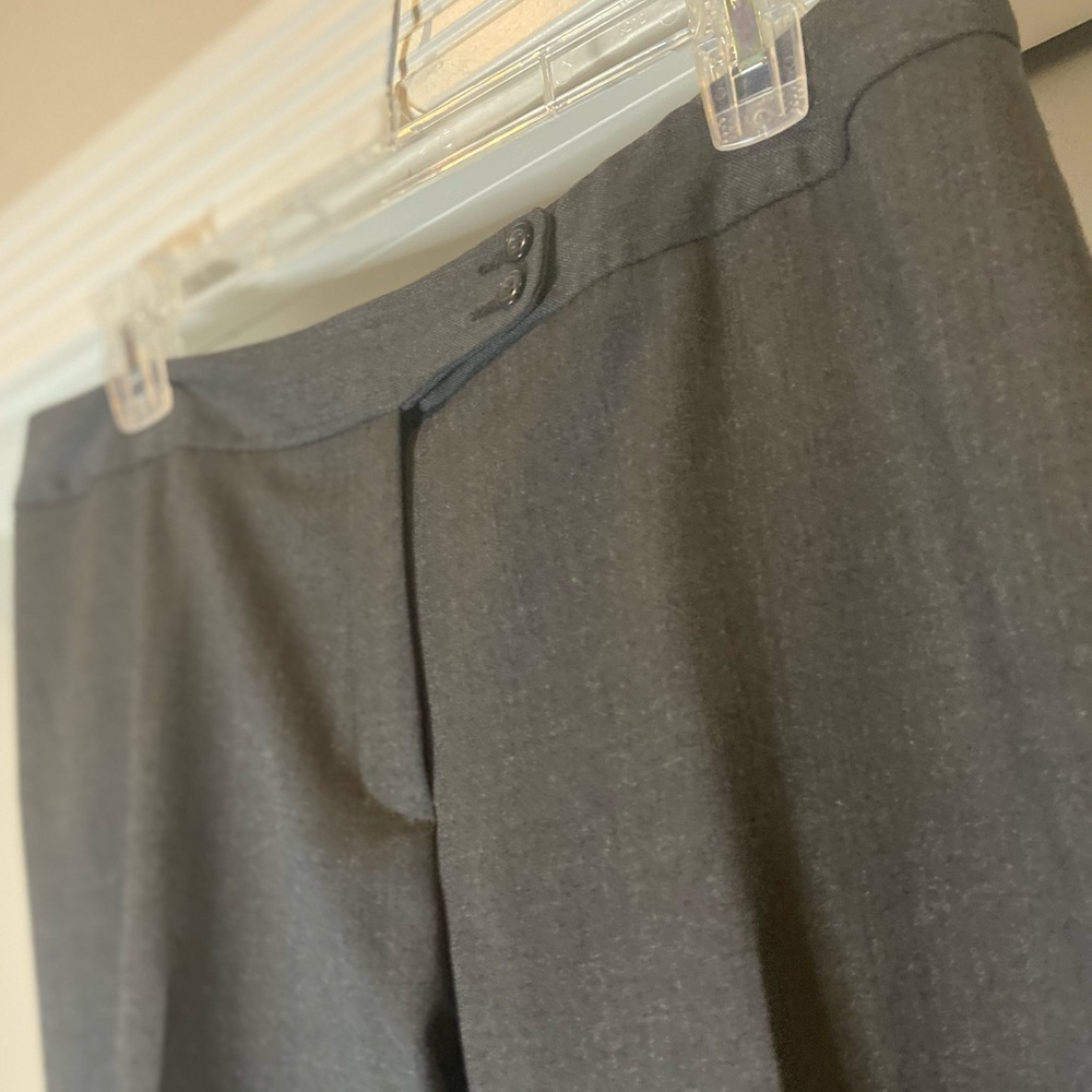 Pendleton~Classic~Dark Gray~Wool-Blend~Straight L… - image 3